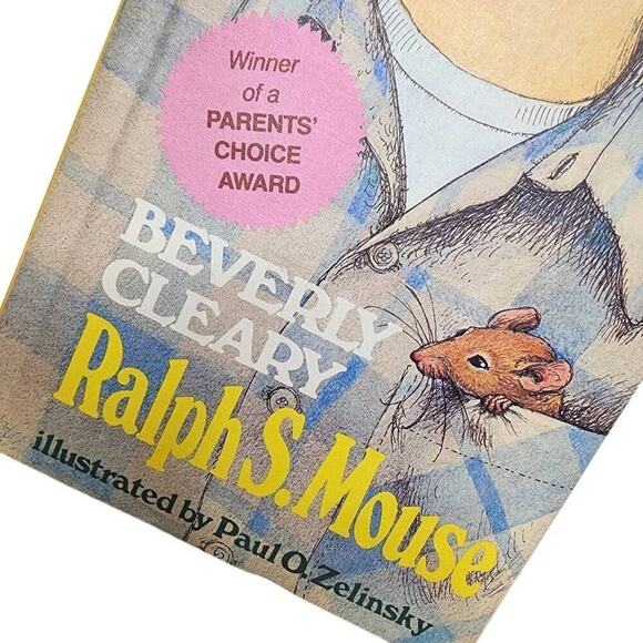 Weekly Reader Children's Books, 80s Beverly Cleary Ralph S. Mouse Hardback Book - Picture 2 of 7